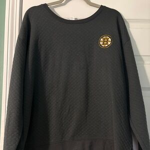 Boston Bruins Women’s Quilted Sweater